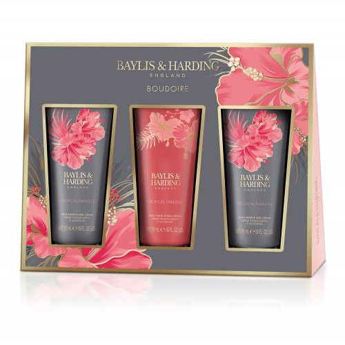 Baylis & Harding Boudoire 3 Hand Cream Set Roku krēmu komplekts 3x50ml