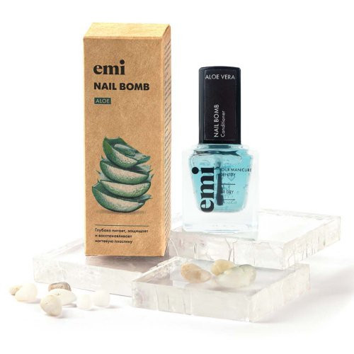 E.Mi Nail Bomb Jelly Conditioner Želeja-maska dabīgiem nagiem 9ml