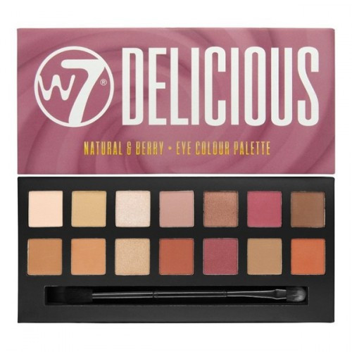 W7 cosmetics Delicious acu ēnas palete