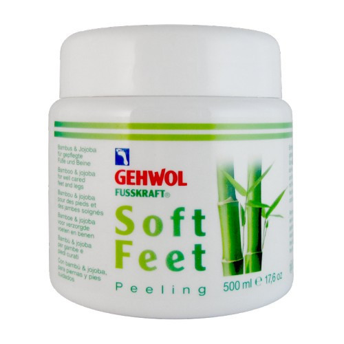 Gehwol Fusskraft soft feet scrub kāju krēms ar bambusa pulveri 125ml