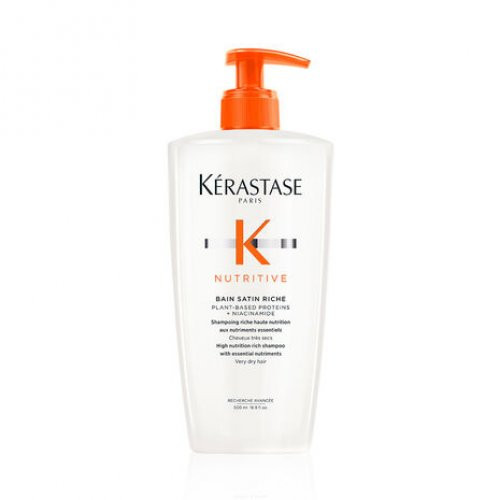 Kerastase Nutritive Bain Satin Riche Shampoo Šampūns īpaši sausiem matiem 250ml