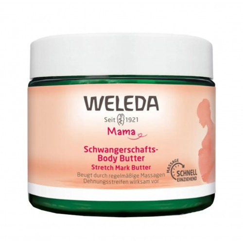 Weleda Mama Stretch Mark Ķermeņa sviests pret strijām 150ml