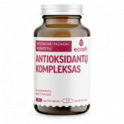 Ecosh Antioxidant Complex Antioksidantu komplekss 90 kapsulas