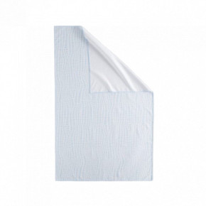 Norwex Beach Towel Pludmales dvielis White with Blue Squares