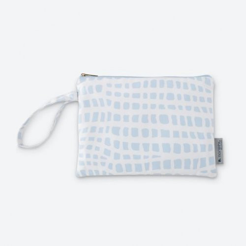 Norwex Beach Towel Pludmales dvielis White with Blue Squares