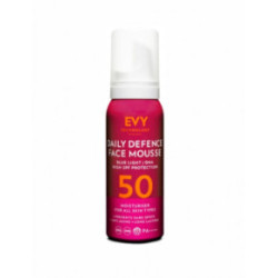 EVY Technology Daily Defence Face Mousse SPF50 Putas sejas aizsardzībai no saules 75ml