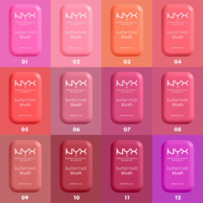 Nyx professional makeup Buttermelt Blush Vaigu sārtums 5g