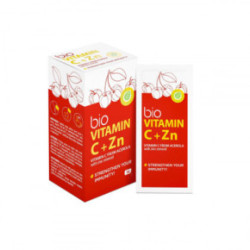 Biofarmacija bioVITAMIN C + Zn Uztura bagātinātājs 14vnt