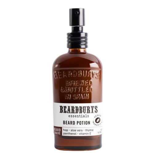 Beardburys Essentials Beard Nourishing Cream, Potion Bārdas eliksīrs 50ml