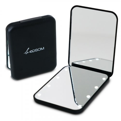 Be OSOM Compact Mirror Spogulis ar apgaismojumu 1gab.