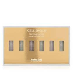 Swiss Line Cell Shock The Swiss Cure – Day & Night Ampoules Nostiprinošas ampulas sejai 6x5ml