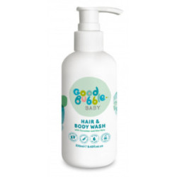 Good Bubble Baby Hair & Body Wash with Cucumber & Aloe Vera Bērnu matu un ķermeņa mazgāšanas līzekļis 250ml