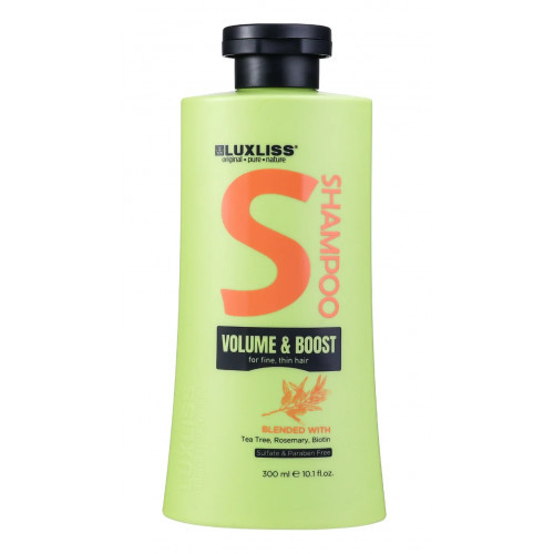 LUXLISS Volume & Boost Shampoo Šampūns matu apjomam 300ml